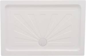 Поддон для душа Cerutti Spa QR121 120х80 см, белый