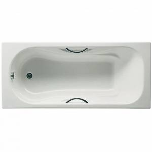 Чугунная ванна Roca Malibu 2315G000R 150х75 с отверстиями для ручек