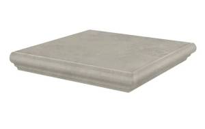 Ступень Kerama Marazzi Хадду KM4040G0011NGTA угловая серый светлый матовый 34x34