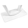 Стол Bradex Home Flame RF 0425 керамогранит белый мрамор, белый 116(155)x80x75 фото 14