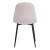 Стул Tetchair Breeze (mod. 4724) 20092 светло-серый, черный, велюр фото 5
