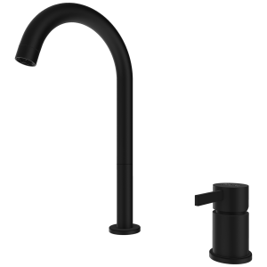Смеситель для раковины Remer Metrica MC57LNO черный матовый
