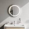 Зеркало Am.Pm X-Joy M85AMOX0501WG 50 см, с LED-подсветкой, сенсорный выключатель фото 2