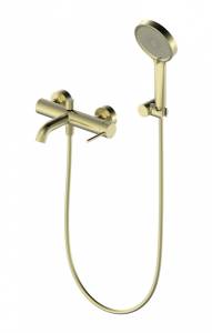 Смеситель для ванны Wonzon & Woghand WW-88639017-BG с душем, брашированное золото