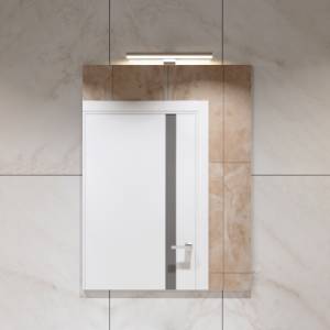 Зеркало Alavann Soft Silver 60 ALV0265000 с подсветкой