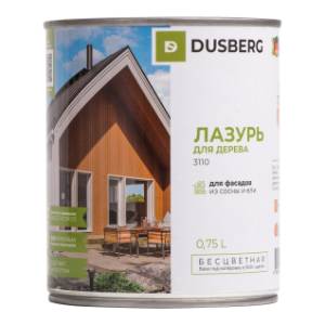 Лазурь для дерева Dusberg бесцветное 3110 0.75 л