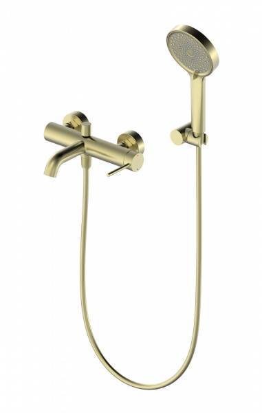 Смеситель для ванны Wonzon & Woghand WW-88639017-BG с душем, брашированное золото
