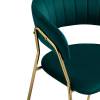 Стул Woodville Kamelia 1 15472 green/gold фото 10
