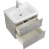 Тумба под раковину Belbagno Albano-Cer ALBANO-CER-600-2C-SO-CVG 57x44x50 Cemento Verona Grigio подвесная с двумя выкатными ящиками фото 7
