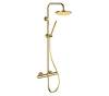 Душевая система Remer Elegance EQ32X7MMM30DO золотой, с термостатом