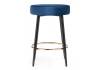 Барный стул Woodville Plato 15058 dark blue фото 2