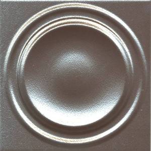 Декор Kerama Marazzi Арль KMD2OBE003BR металл глянцевый структура обрезной 20x20