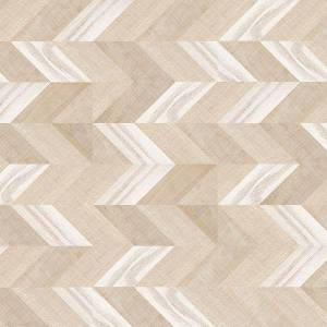 Пробковое покрытие Corkstyle Chevron Creme Клеевое 1235x305x6