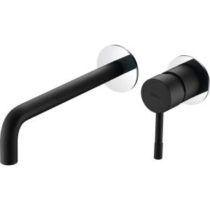 Смеситель для раковины Boheme Uno 465-BCR Black Chrome с внутренней частью