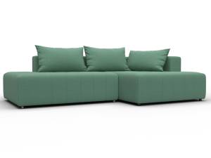 Диван угловой Лига Диванов Лига-103 134813 Зеленый