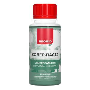 Колер-паста универсальная Neomid 24 Зеленый 100 мл