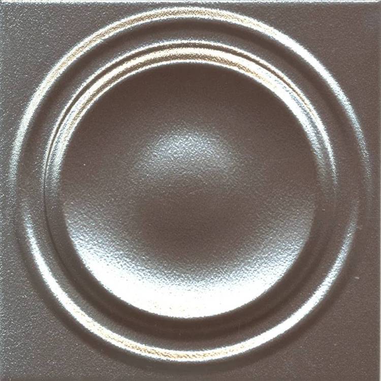 Декор Kerama Marazzi Арль KMD2OBE003BR металл глянцевый структура обрезной 20x20