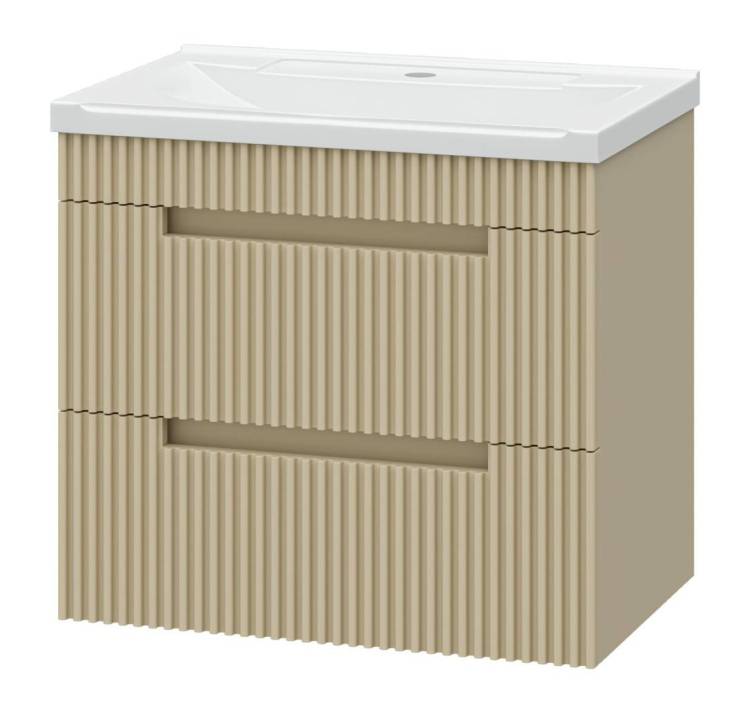 Тумба с раковиной Brevita Ariana - 60 Капучино 51x59x39