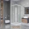 Душевая кабина Niagara Promo P90/13Q/MT/BK 90x90x200 фото 3
