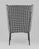 Кресло Stool Group Мэйден QH-8318K HT11 гусиная лапка черно-белый фото 6