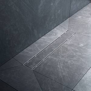 Душевой лоток Am.Pm PrimeFlow W02SC-U11-050-04SB универсальный затвор Tile 50см, матовая сталь