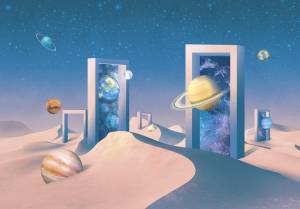 Фреска Ortograf Гармония 34803 Outer space Филиграна FM-F