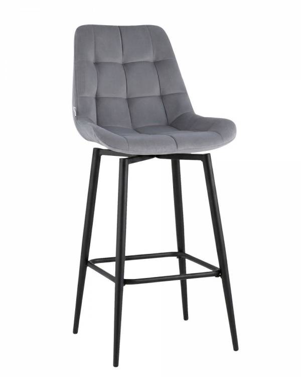 Стул барный Stool Group Флекс AV 405-V12-K14PM-9005(B) серый