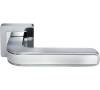 Дверная ручка Morelli EON MH-46 SC/CP-S55 матовый хром