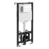 Система инсталляции для унитазов Wasserkraft New Aller 10TLT.010.ME.WH04 клавиша белый