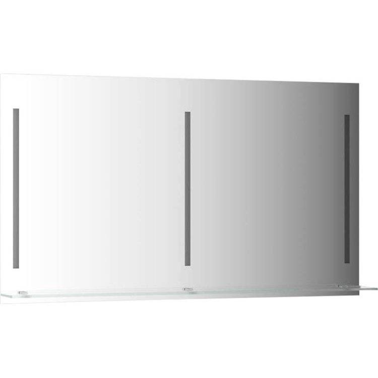 Зеркало Evoform Ledline-S BY 2169 130x75 см, с полкой