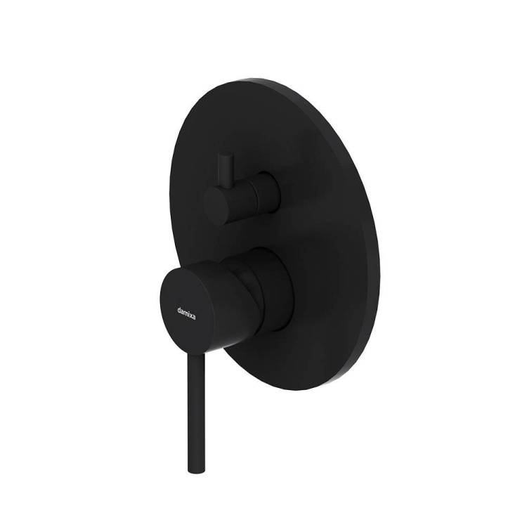 Смеситель для ванны Damixa Scandinavian Pure 367100300 встраиваемый, чёрный