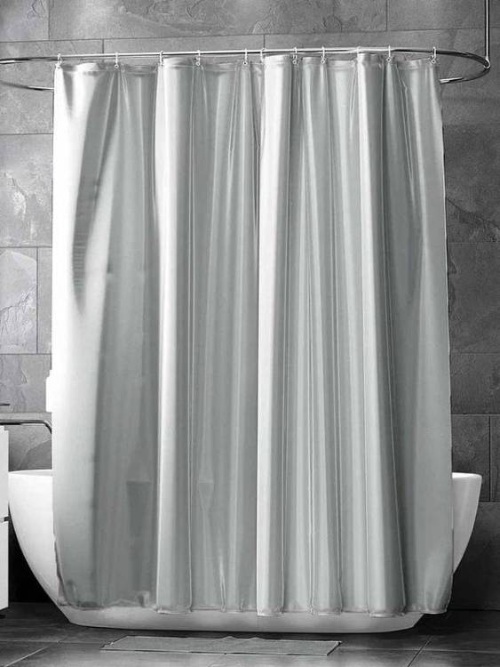 Шторка для ванной Bath Plus Super Big ST-010 280x200 светло-серый