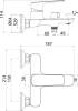 Смеситель для ванны с душем IDDIS Sign SIGSB02i02WA фото 3