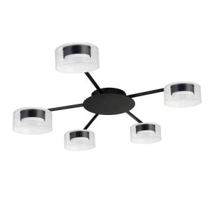Потолочная люстра Arte Lamp Alius A8042PL-5BK