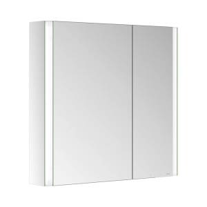 Зеркало-шкаф Keuco Somaris 14502002201 с подсветкой и подогревом, серебристый, 80x71