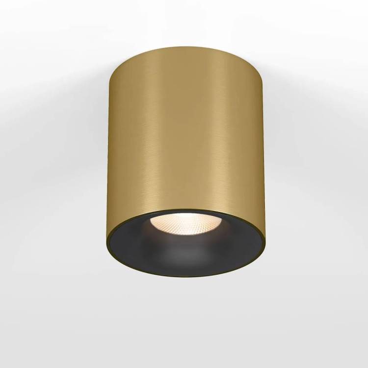 Потолочный светодиодный светильник Elektrostandard Primo 25116/LED 12W 3000K латунь