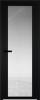 Межкомнатная дверь Profil Doors 2 AGP цвет профиля Черный, стекло безопасное 6 мм прозрачное 700x2000