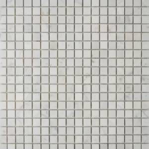 Мозаика Orro Mosaic Stone Bianco Carrara Pol. 4 mm (1.5x1.5) 30.5x30.5