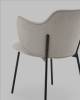 Стул Stool Group Джиннет AV 315-LM81-9005 светло-серый, велюр фото 7