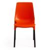 Стул Tetchair Genius (mod 75) 19670 оранжевый, черные ножки фото 5