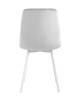 Набор из 4 стульев Stool Group Chilly OS-2011-V seat HLR-14 wl DUAL X4 серебристый, белые ножки, велюр фото 5