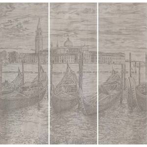 Панно Kerama Marazzi Гварди VT/A622/3x/13126TR Матовый Обрезной (к-т 3 шт) 89.5x90