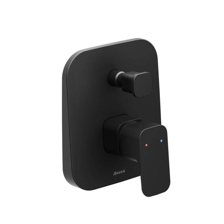 Смеситель для ванны Ravak 10° X070158 Free черный матовый