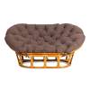 Диван Tetchair Mamasan 23/02 W 24262 Pecan, ткань, коричневый, 3М7-147 фото 3