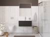 Тумба с раковиной BelBagno UNO 80 подвесная, с одним ящиком, Темно-Серый Матовый фото 5