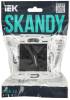 Розетка 1-местная с защитными шторками IEK Skandy SK-R13-10-K02 черный фото 7
