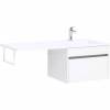 Тумба с раковиной Aquanet Токио 120 R 239213 подвесная, белый