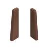 Заглушки Kronotex KTEX1 темно-коричневая (2 шт)