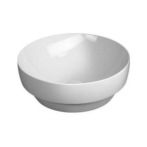 Раковина GSI Pura 884611 40 см, белая глянцевая