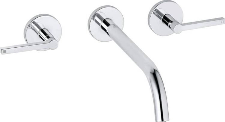 Смеситель для раковины Kludi Nova Fonte Puristic 201460515 С ВНУТРЕННЕЙ ЧАСТЬЮ
